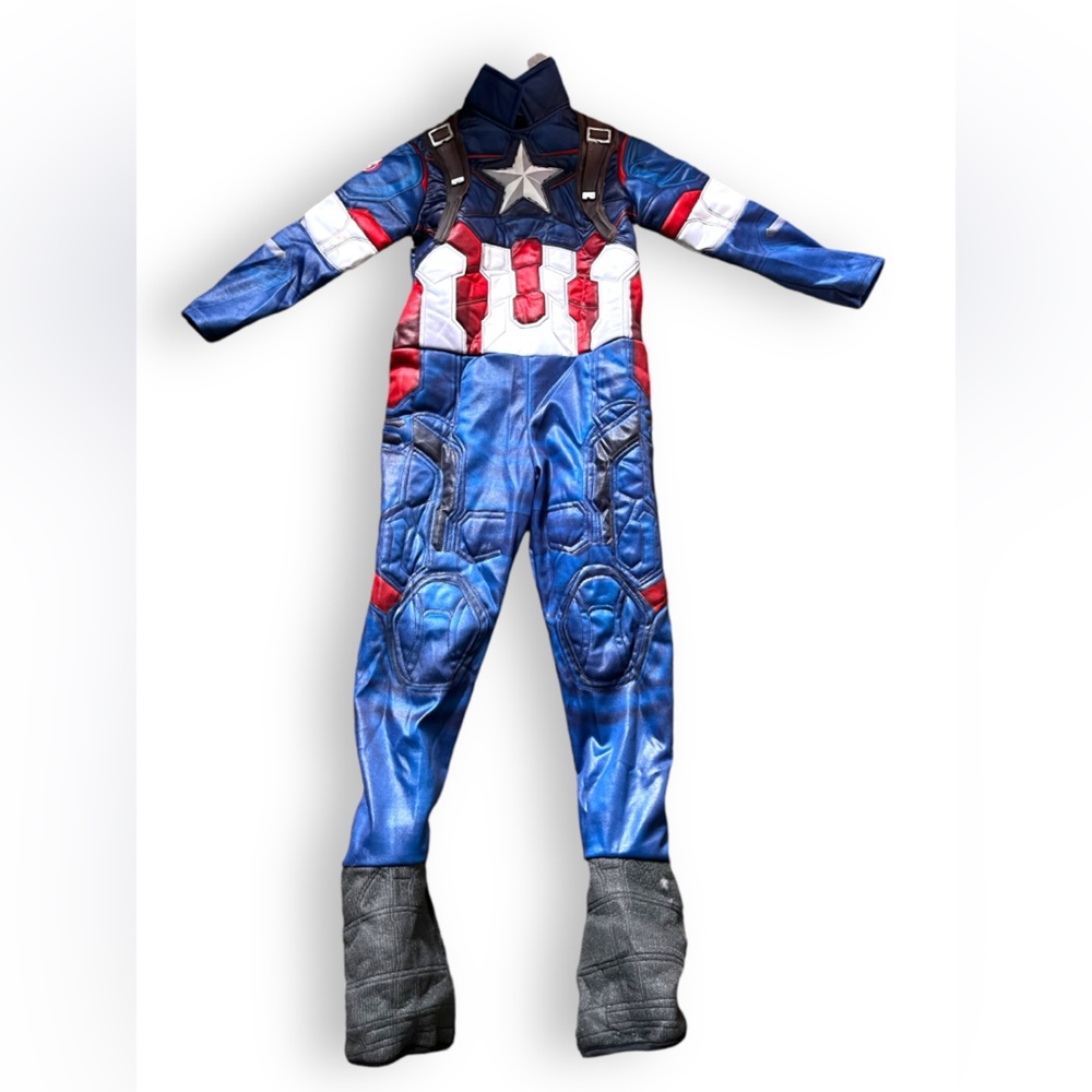 Halloween Avengers captain America no mask costume size small